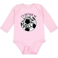 thumbnail image 3 of Inktastic Id Rather Be Playing Soccer Boys or Girls Long Sleeve Baby Bodysuit, 3 of 5