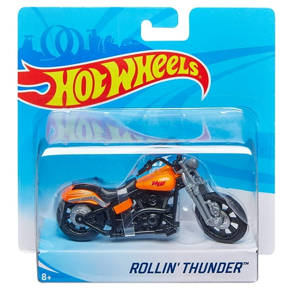 Hot Wheels Street Power Collectible Motorcycle (Rollin' Thunder)
