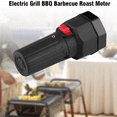 thumbnail image 4 of Moteur de Rôtissoire de Barbecue Moteur Rotatif Électrique pour Gril BBQ (à Piles) Accessoires de Support de Rôtissage,Noir, 4 of 9