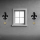 thumbnail image 5 of Apliques decorativos de pared de hierro forjado, candelabros de pilar colgantes rústicos vintage Negro, 5 of 8