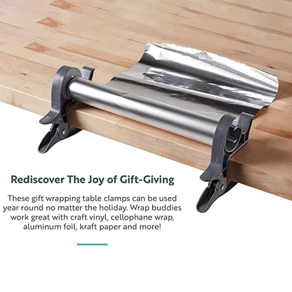 No Wind and No Waves 2PCS Clamp Set: Portable Tabletop Gift