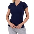 thumbnail image 1 of Playera Deportiva para Mujer Everlast Cuello V Manga Corta Talla Mediana Azul, 1 of 4