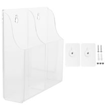 HEMOTON  Phone Holder for Bed Remote Control Storage Box Elegant Wall Organizer