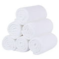 thumbnail image 1 of JML Microfiber Towels, Extra Absorbent, Fast Drying Bath Towel Sets (6 Pack, 27" x 55"),White, 1 of 5