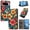 Hibiscus, variant on Colorful Painted Wallet Phone Case for Google Pixel 10 / Pixel 10 Pro 6.3" , PU Leather Flip Folio Cover With Card Slots, Magnetic Closure, Kickstand, Shockproof Protective Phone Case,Pink Butterfly