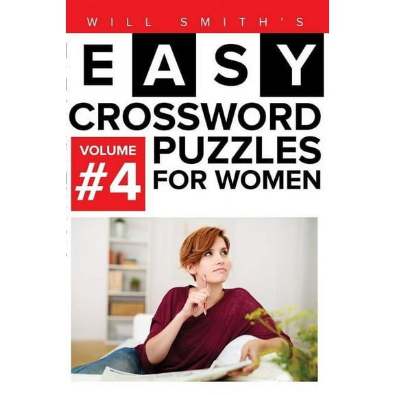 Easy Crossword Puzzles For Women - Volume 4 (Paperback)