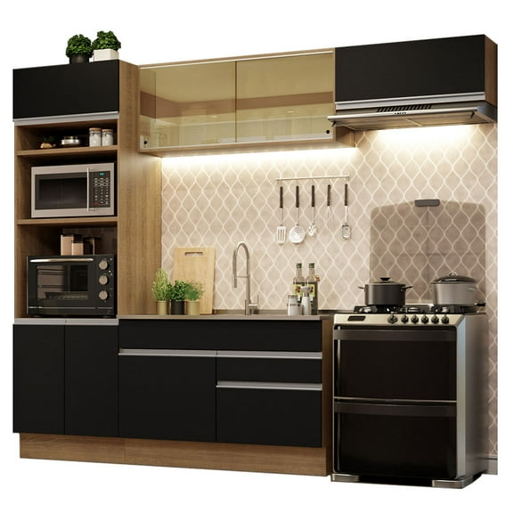 Cocina Integral Completa Modular Madesa Glamy 270cm MN 11