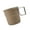 Khaki, variant on Jesscasday Camping Drinking Water Cup Travel Cookware Drink Cup Tourist Mug Coffee Mug Picnics Utensils Outdoor Kitchen Equipment