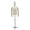 Linen+black, variant on Male Dress Form Display, Male Mannequin Torso with Head & Arms 53-76 in Height Adjustable Mens Mannequin Body with Tripod Metal Stand for Store Display