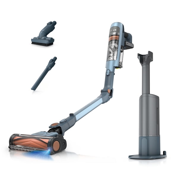 Shark PowerDetect Speed Cordless Stick Vacuum, Clean & Empty System, Pet Friendly, 60 Min Runtime, Carpet & Hardfloors, 45 Day Capacity Base, IA3241 Ice Blue