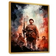 thumbnail image 2 of Designart "Monumental Defenders Among Military Soldiers" Military Floater Framed Canvas Prints, 2 of 5