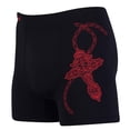 thumbnail image 6 of 6-Pack Men's Seamless Short Boxer Briefs Underwear, Cross Chain Multi Color, 6 of 6