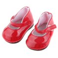 thumbnail image 2 of Zapatos De muñeca Zulema Adorable mini muñeca plana para ropa De muñeca De 18 pulgadas Color rojo, 2 of 7