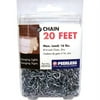 Peerless #14 Jack Chain, Zinc, 20'