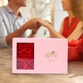 thumbnail image 3 of Valentine's Day Gifts $10 & Under Nkmbld Valentines Eternal Rose Gifts Box, 6Pcs Rose Soap Flower Romantic Jewelry Packaging Box, Gifts for Her, 3 of 8