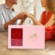 thumbnail image 4 of Caja de regalo de rosas con collar de corazón | 6 Ventana de jabón con flores | Embalaje de anillos colgantes para joyería | Materiales duraderos | Set de regalo romántico de cumpleaños por, 4 of 7