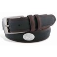 thumbnail image 1 of ZeppelinProducts SMS-BBLPS-BLK-32 Southern Miss Concho Two Tone Leather Belt- 32 Waist, 1 of 1
