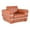 Brown, variant on Titan Furnishings 35" Modern Genuine Italian Leather Chair in Camel Brown