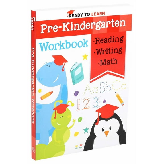 EDITORS OF SILVER DOLPHIN: Ready to Learn: Pre-Kindergarten Workbook: Counting, Shapes, Letter Practice, Letter Tracing, and More! (Paperback)