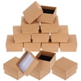 thumbnail image 1 of 50 piezas de joyas de cartón cajas de envasado de regalos para el arete del anillo de collar, 1 of 7
