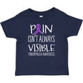 thumbnail image 3 of Inktastic Fibromyalgia Awareness Pain Isn't Always Visible Boys or Girls Baby T-Shirt, 3 of 5