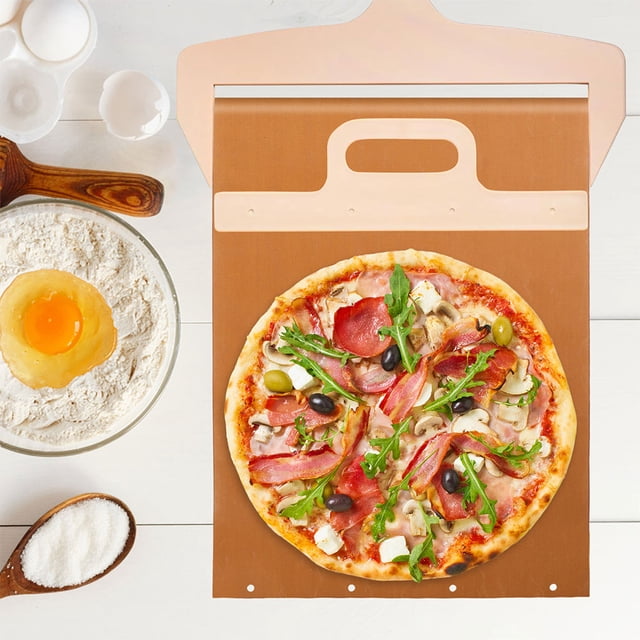 ADDHAT 2Ud Resistente Altas Temperaturas Reutilizable Para Transferir Pizza Con Superficie Antiadherente