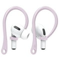 thumbnail image 1 of 2 pares de ganchos para los oídos diseñados para Apple AirPods, diseñados para AirPods Pro y diseñados para AirPods 1 y 2, antideslizante, diseño ergonómico, construcción duradera de TPU, acceso, 1 of 8