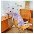 thumbnail image 4 of Tie-Dye Giant Goose Plush Pillow, Large Fluffy Stuffed Animal Hugging Pillow for Bed Couch, Soft Colorful Goose Body Pillow for Kids & Adults, Gift for Girls, 4 of 6