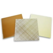 8x8 Brown Opalescent Glass Pack 3pcs