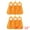 Yellow, variant on Unique Bargains Cute Cartoon Animal Pattern Hanging Hand Towels Pink