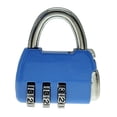 thumbnail image 2 of Suitcase Lock,Padlock 3 Digit Combination Padlock Luggage Locks Compact and Lightweight, 2 of 8
