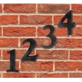 thumbnail image 3 of Hy-Ko Products 30206 Plastic House Number 6 SIX 6" High, Black, 1 Piece, 3 of 4