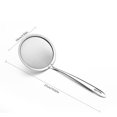 thumbnail image 2 of Stainless Steel Wire Fine Mesh Oil Strainer Flour Colander Sieve Sifter Kitchen Pastry Baking Tool, M, 2 of 9