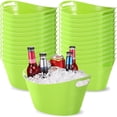 thumbnail image 1 of Contenedor de almacenamiento Norme ovalado para hielo de plástico 4.5L, 24 piezas, 1 of 7