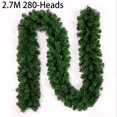 thumbnail image 2 of 2.7M Christmas Garland Home Party Wall Door Decor Christmas Tree Ornaments For Stair Fireplace Xmas Decoration Party Supplies, 2 of 4