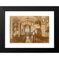 thumbnail image 2 of Allen Edward Everitt 24x18 Black Modern Framed Museum Art Print Titled - Old Handsworth Church Before its Restoration (1870-1873), 2 of 5