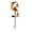 Cardinal, variant on Solar Christmas Garden Stake Light, Christmas Socks Moonlight Solar Garden Light, Rustproof Metal Stake Decoration For Outdoor Lawns, Courtyards And Festive Season Displays