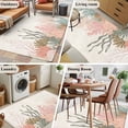 thumbnail image 6 of Rectangle Area Rug 3x5ft,Watercolor Ocean Coral Washable Carpet Non-Slip Runner Accent Rugs Indoor Floor Mat for Bedroom Living Room Decor,Abstract Marine Life, 6 of 9