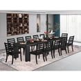 thumbnail image 3 of Luxe by East West Furniture 13-piece Modern Dining Room Table Set a Rectangular Dining Table, 3 of 3