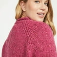 thumbnail image 3 of Irish Roll Neck Sweater For Women Made By Aran Woollen Mills, 3 of 5