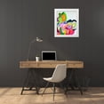 thumbnail image 3 of Zinn, Mary 20x23 White Modern Wood Framed Museum Art Print Titled - Future Flower, 3 of 4