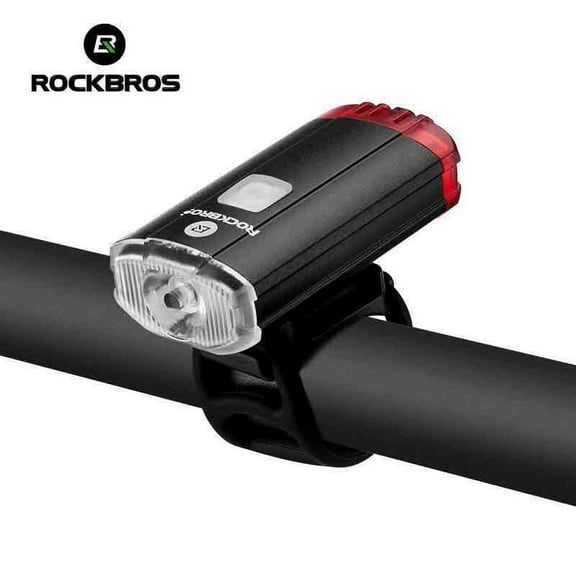 RockBros Bicycle Head Front Light Waterproof Cycling USB Rechargeable LED Light