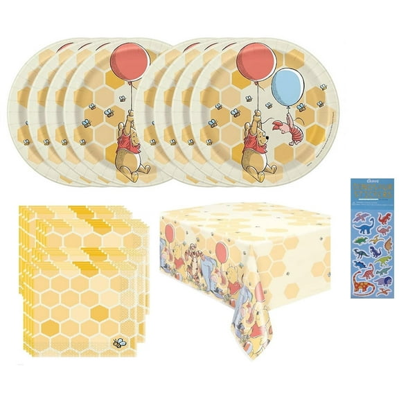 Unique Winnie the Pooh Birthday Baby Shower Party Supplies