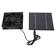 thumbnail image 3 of Kit de ventilador de panel solar,Ventilador de panel solar de 5 W con ventilador de panel solar Kit de panel solar con ventilador de salida de alta intensidad, 3 of 12