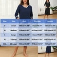 thumbnail image 3 of Roncen Women Zipper Robe 3/4 Sleeves Loungewear Dress Full Length Sleepwear Pockets Housecoat Nightgown Long Bathrobe, 3 of 8