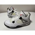 thumbnail image 1 of N I-K-E A i r-Jor-dan IV 4 White Cement Golf CU9981-100 mens 11, 1 of 6