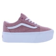 thumbnail image 4 of Vans Old Skool Stackform Unisex Shoes Size 4.5, Color: Tweed Foxglove, 4 of 4