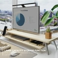 thumbnail image 3 of Fenge Dual Monitor Stand Riser for 2 Monitors, 42.5 Inch Desk Shelf with Storage Organizer, 3 of 7