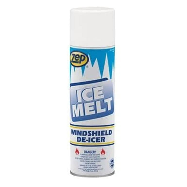 Superio Windshield De-Icer Spray, Melts Ice in Seconds from Windows, M