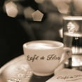 thumbnail image 3 of Blaustein, Alan 15x15 Black Modern Framed Museum Art Print Titled - Cafe St. Germain des Pres, 3 of 5